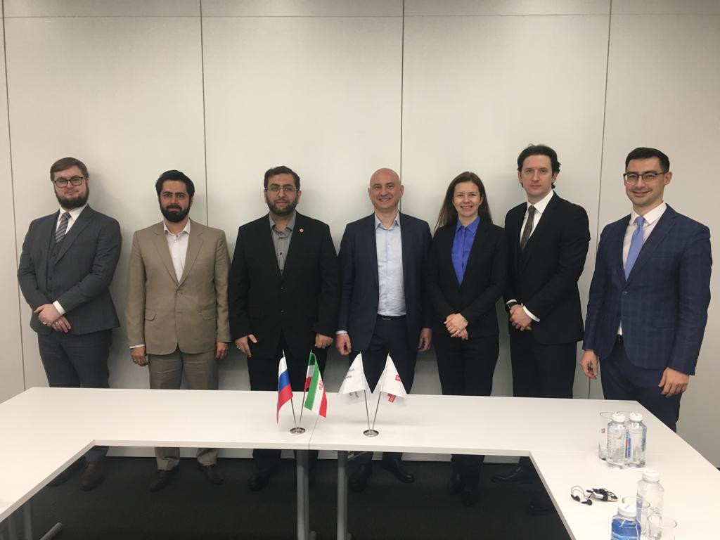 CSDI Chairman, Dr. Siahkarzadeh and MOEX Managing Director-Head of Business Development, Kirill Pestov